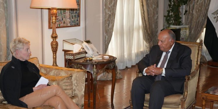 Choucri: Priorité absolue aux besoins des Palestiniens  1 - Le Progrès Egyptien