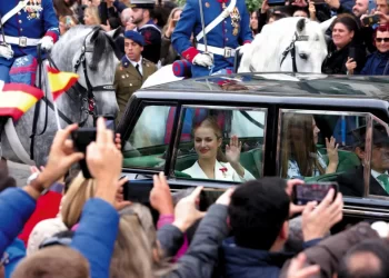 Leonor, superstar en Espagne