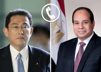 Entretien téléphonique entre le Président Al-Sissi et le Premier ministre japonais