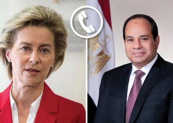 Al-Sissi discute des évolutions de l’escalade militaire israélienne avec Ursula Von der Leyen