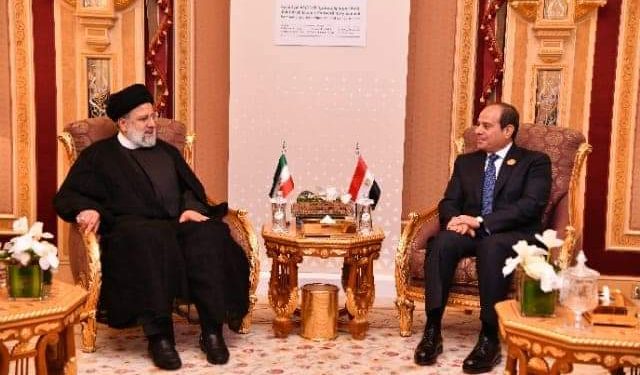 Al-Sissi et le président iranien examinent les efforts pour un cessez-le-feu à Gaza 1 - Le Progrès Egyptien