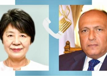 L’Egypte affirme au Japon son refus catégorique de toute tentative de déplacer les Palestiniens