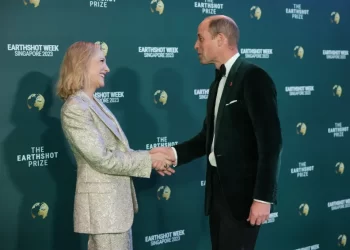 Le prince William et Cate Blanchett, duo glamour à Singapour