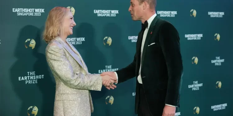 Le prince William et Cate Blanchett, duo glamour à Singapour 2 - Le Progrès Egyptien Le prince William et Cate Blanchett, duo glamour à Singapour 1 - Le Progrès Egyptien