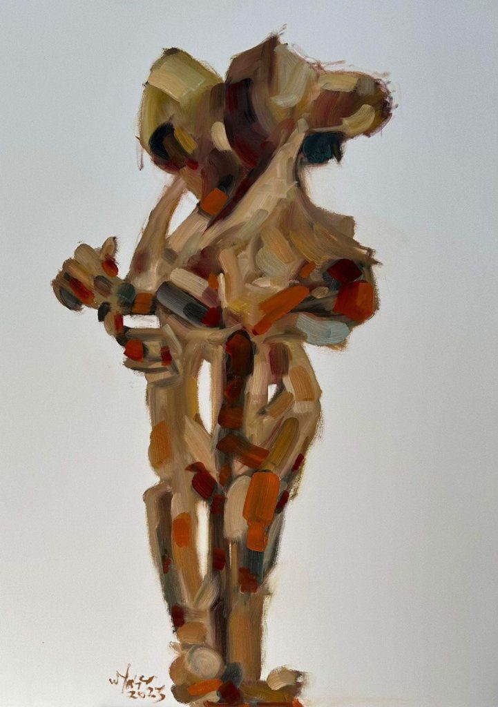 "La Neuvième Symphonie" orchestre l'exposition de Waguih Yassa 3 - Le Progrès Egyptien