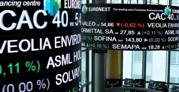 La Bourse de Paris en baisse 1 - Le Progrès Egyptien