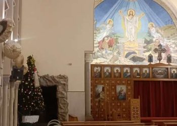 Le Patriarche des coptes Catholiques préside la messe à la cathédrale de la Vierge à l’occasion de Noël