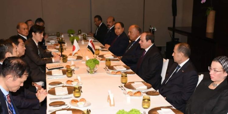 Al-Sissi : L’Égypte tient à renforcer la coopération et le partenariat avec le Japon 2 - Le Progrès Egyptien Al-Sissi : L’Égypte tient à renforcer la coopération et le partenariat avec le Japon 1 - Le Progrès Egyptien