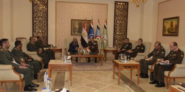 EDEX 2023 : Le ministre de la Défense reçoit des chefs de délégations militaires 2 - Le Progrès Egyptien EDEX 2023 : Le ministre de la Défense reçoit des chefs de délégations militaires 1 - Le Progrès Egyptien