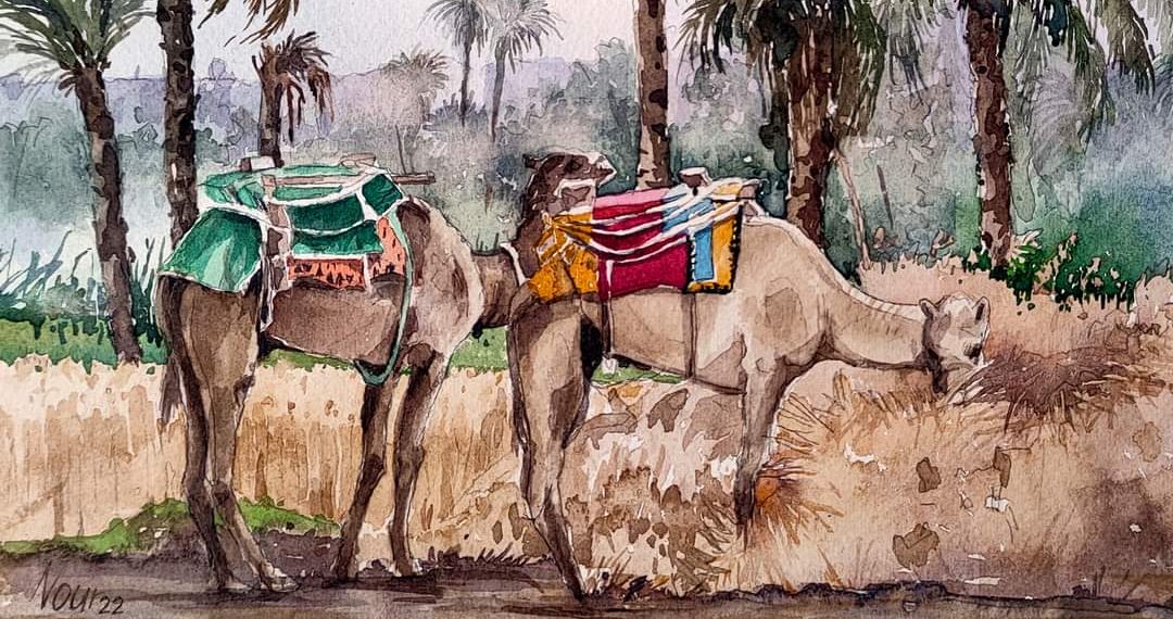 Sept artistes dans l’expo “Des gens et des villes” 1 - Le Progrès Egyptien