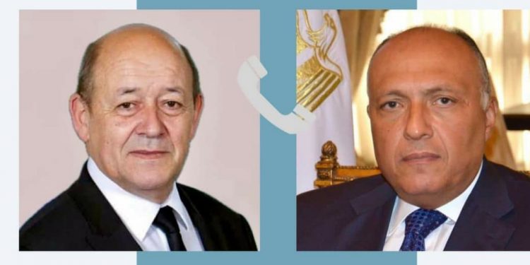 Choucri reçoit un appel téléphonique de l'envoyé français au Liban 2 - Le Progrès Egyptien Choucri reçoit un appel téléphonique de l'envoyé français au Liban 1 - Le Progrès Egyptien