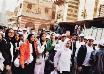 200 enfants des gouvernorats frontaliers à la rue Al-Moez