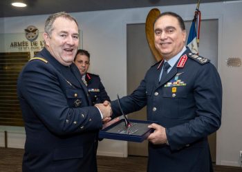 Visite du commandant des Forces de l’Air égyptiennes en France