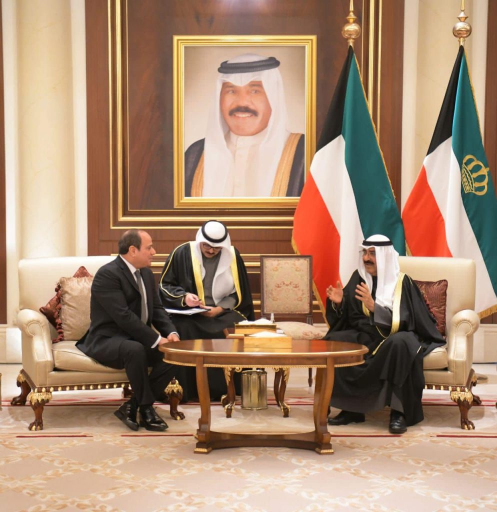 Le Président Al-Sissi présente ses condoléances au Koweit 3 - Le Progrès Egyptien