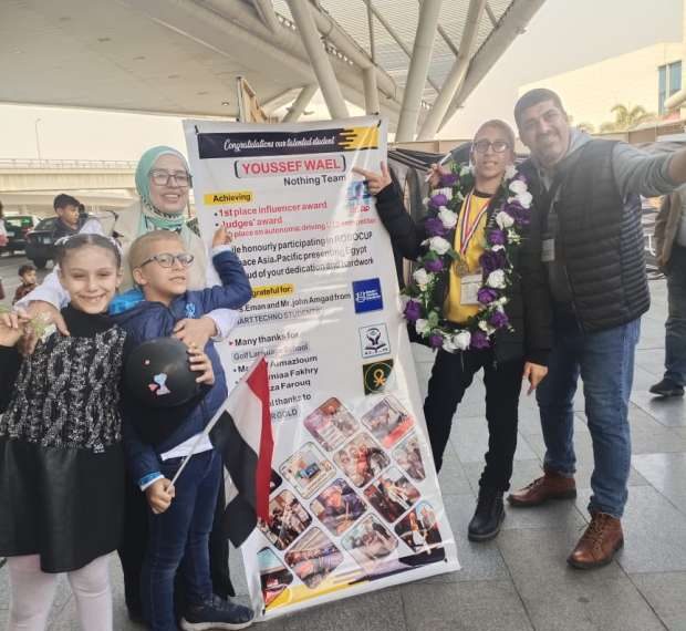 Youssef Waël, 6e dans le monde en programmation robotique 1 - Le Progrès Egyptien