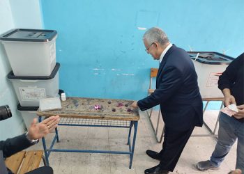 Présidentielles 2024: le président de la Chambre des députés vote