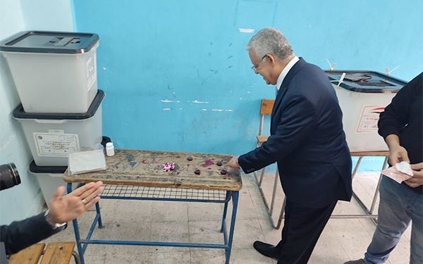 Présidentielles 2024: le président de la Chambre des députés vote 1 - Le Progrès Egyptien