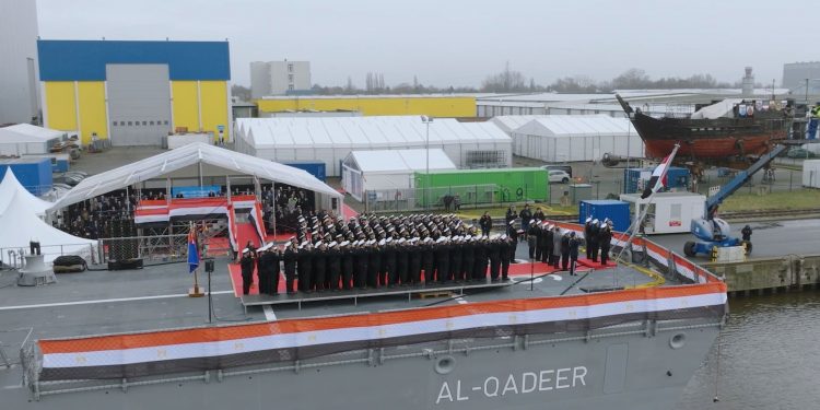 La Marine égyptienne prend livraison de la frégate "Al-Qadeer" 2 - Le Progrès Egyptien La Marine égyptienne prend livraison de la frégate "Al-Qadeer" 1 - Le Progrès Egyptien