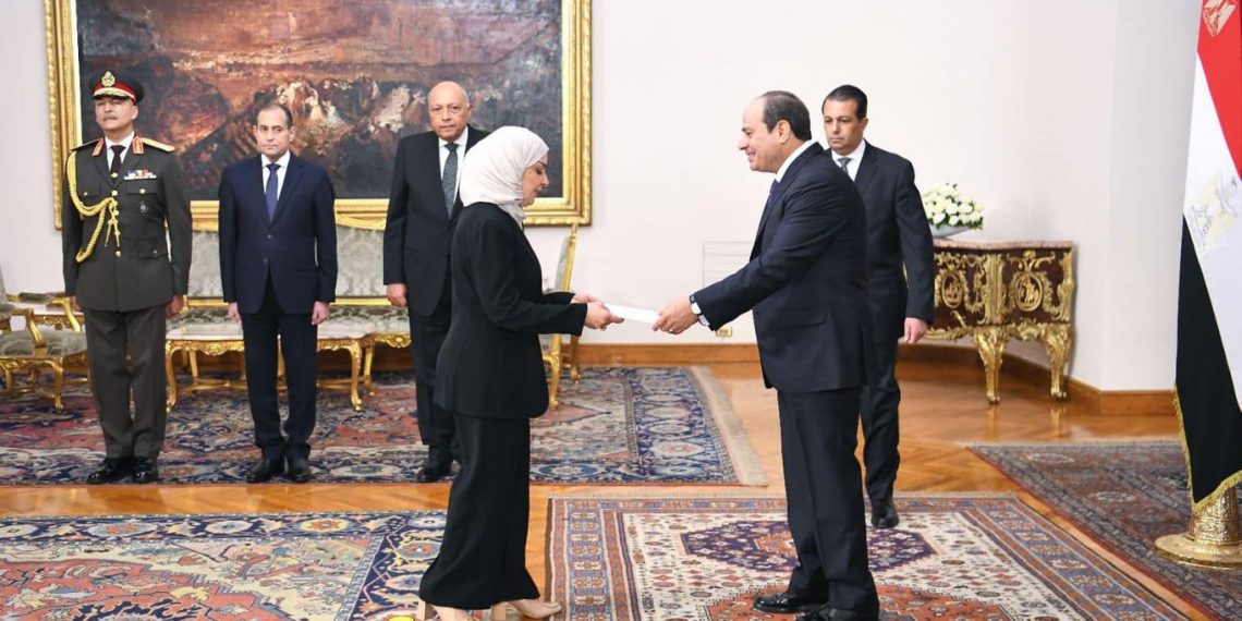 Le Président Al-Sissi reçoit les lettres de créance de plusieurs ambassadeurs 1 - Le Progrès Egyptien