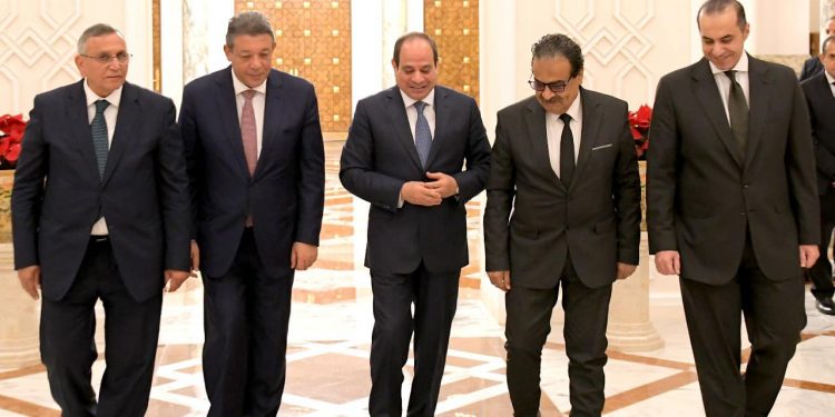 Le Président Al-Sissi reçoit les candidats à la Présidentielle 2024 1 - Le Progrès Egyptien