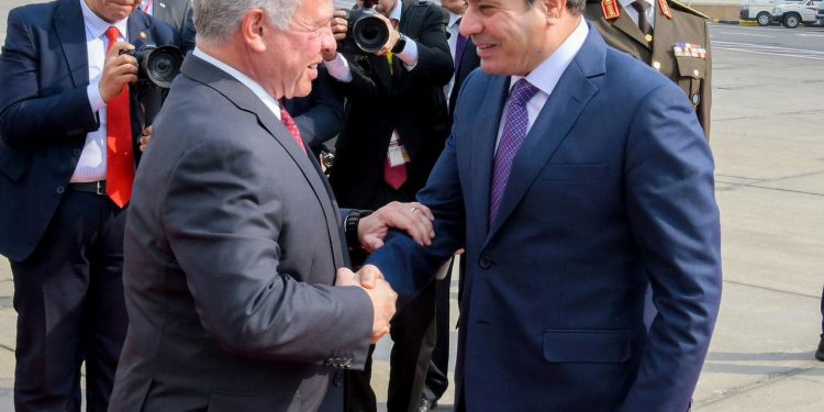 Le Président Al-Sissi accueille le roi Abdallah II 2 - Le Progrès Egyptien Le Président Al-Sissi accueille le roi Abdallah II 1 - Le Progrès Egyptien