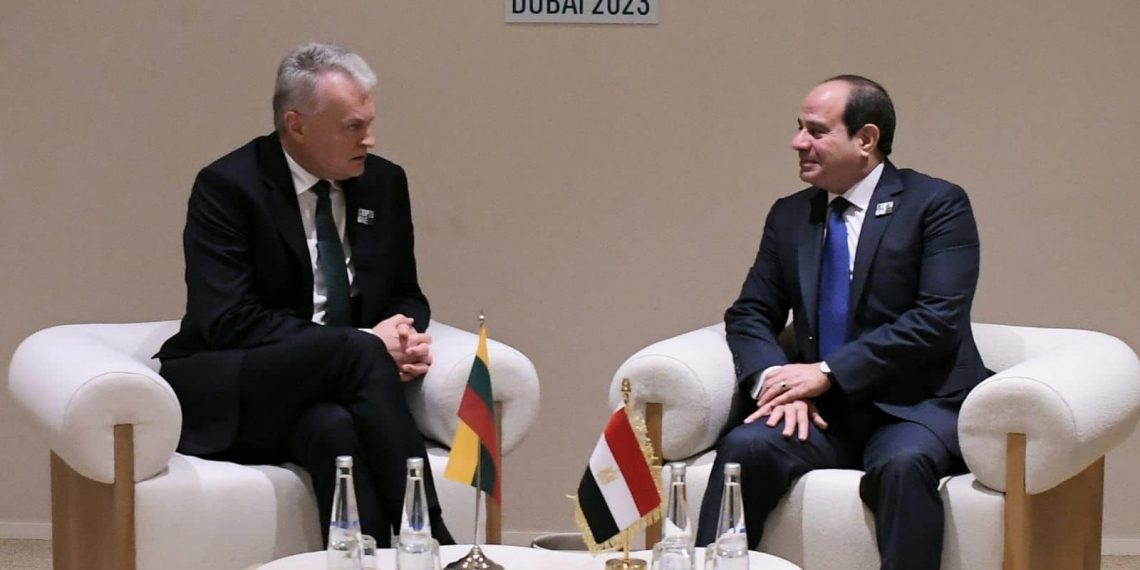 Al-Sissi discute des relations bilatérales avec le Président de la Lituanie 2 - Le Progrès Egyptien Al-Sissi discute des relations bilatérales avec le Président de la Lituanie 1 - Le Progrès Egyptien