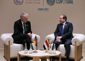 Al-Sissi discute des relations bilatérales avec le Président de la Lituanie