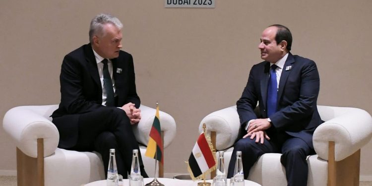 Al-Sissi discute des relations bilatérales avec le Président de la Lituanie 1 - Le Progrès Egyptien