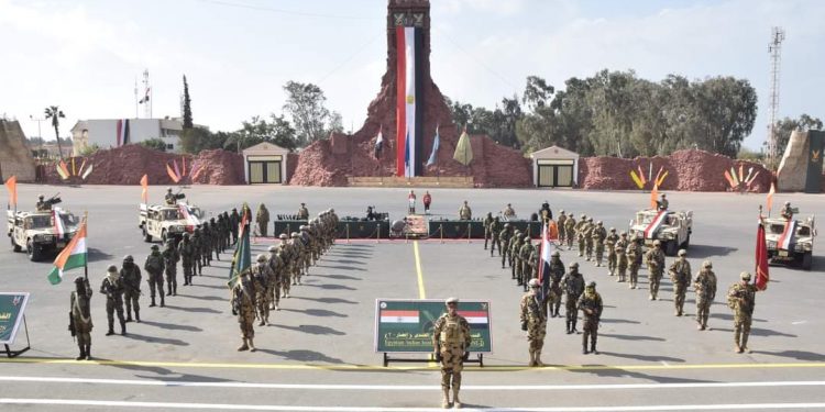 Début de l'exercice conjoint des forces spéciales Inde-Egypte baptisé Cyclone-2 1 - Le Progrès Egyptien