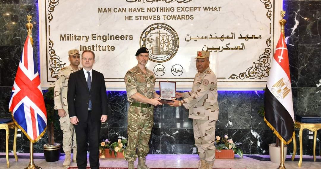 Exercice militaire égypto-britannique dans la lutte contre les engins explosifs improvisés 1 - Le Progrès Egyptien