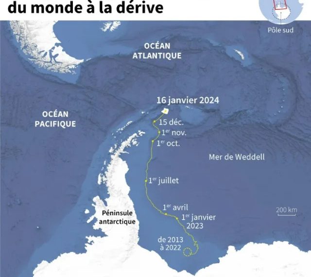 Antarctique : Le plus grand iceberg du monde à la dérive 2 - Le Progrès Egyptien Antarctique : Le plus grand iceberg du monde à la dérive 1 - Le Progrès Egyptien