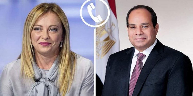 Le Président Al-Sissi et la PM italienne examinent au téléphone la coopération conjointe et la situation régionale 2 - Le Progrès Egyptien Le Président Al-Sissi et la PM italienne examinent au téléphone la coopération conjointe et la situation régionale 1 - Le Progrès Egyptien