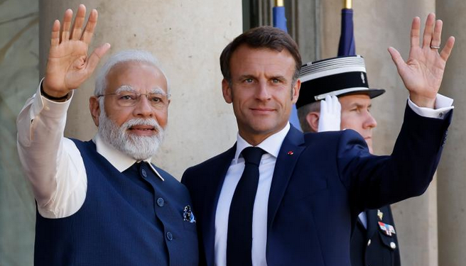 Inde : Macron invité d’honneur de la Fête Constitution 1 - Le Progrès Egyptien