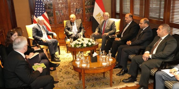 Choucri s’entretient avec des sénateurs américains 1 - Le Progrès Egyptien