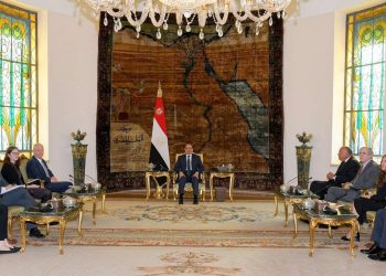 Le Président Al-Sissi reçoit une délégation de sénateurs américains