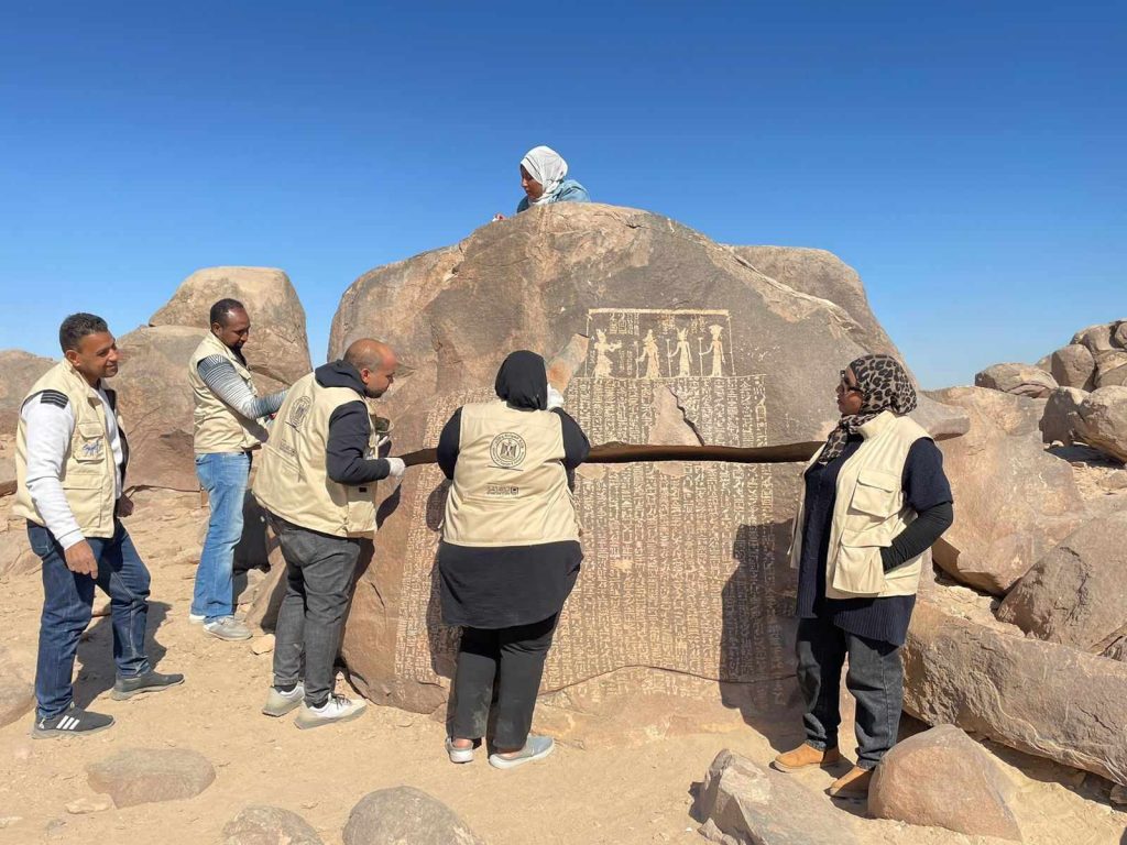 Des inscriptions sur l'île de Soheil bientôt restaurées 4 - Le Progrès Egyptien Des inscriptions sur l'île de Soheil bientôt restaurées 3 - Le Progrès Egyptien