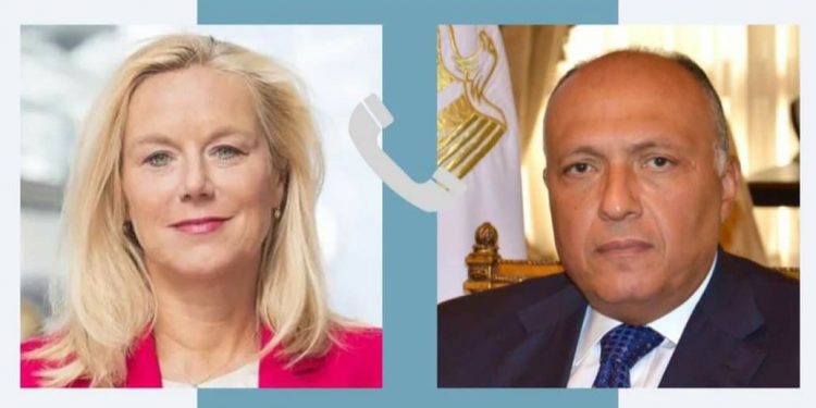 Choucri et Kaag examinent l'accélération de l'accès des aides à Gaza 1 - Le Progrès Egyptien