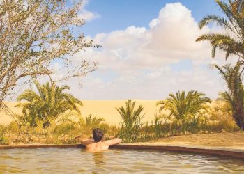 L’eau thermale fait l’originalité de l’oasis de Siwa