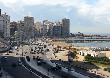 Elargissement de la corniche d’Alexandrie