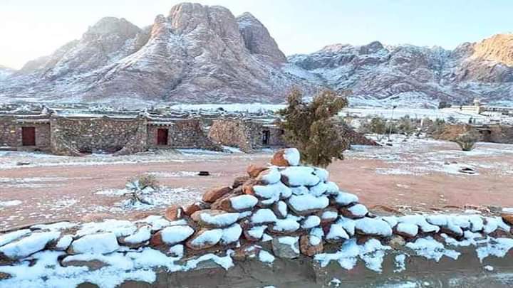 Sainte Catherine : Les monts tous vêtus de blanc 4 - Le Progrès Egyptien Sainte Catherine : Les monts tous vêtus de blanc 3 - Le Progrès Egyptien