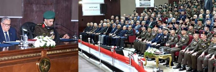 Le ministre de la Défense assiste au débat de la recherche principale du Collège des commandants et d'état-major 2 - Le Progrès Egyptien Le ministre de la Défense assiste au débat de la recherche principale du Collège des commandants et d'état-major 1 - Le Progrès Egyptien