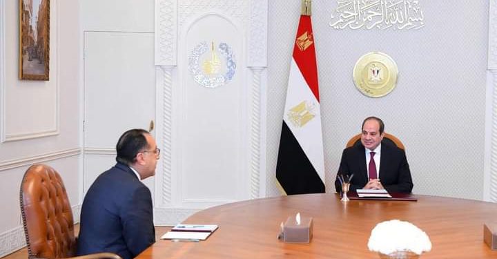 Le Président s'informe des détails de la participation du PM au sommet des gouvernements à Dubaï 1 - Le Progrès Egyptien