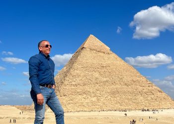 Refus de revêtement de la pyramide Mykérinos
