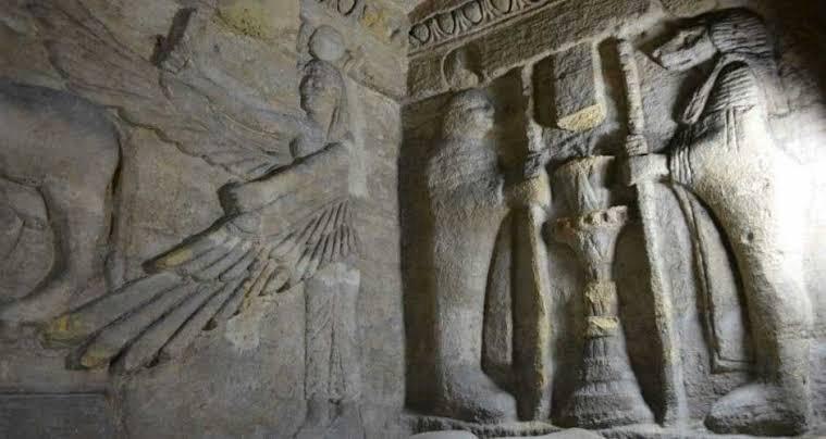 Les Catacombes de Kom Al Shoqafa à Alexandrie, un endroit chargé d’histoires 6 - Le Progrès Egyptien Les Catacombes de Kom Al Shoqafa à Alexandrie, un endroit chargé d’histoires 5 - Le Progrès Egyptien