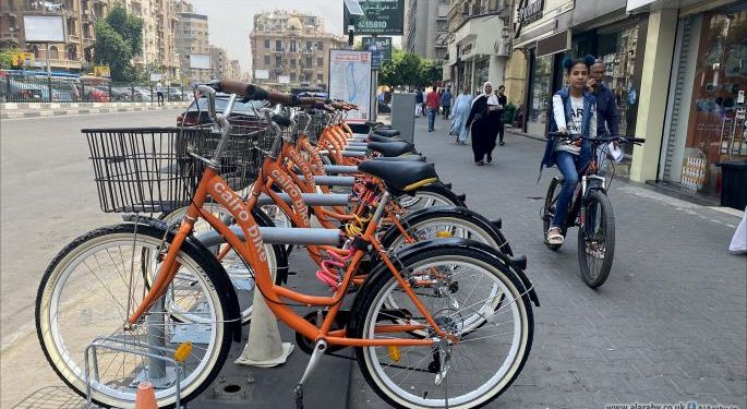 Du vélo pour un Caire vert 2 - Le Progrès Egyptien Du vélo pour un Caire vert 1 - Le Progrès Egyptien
