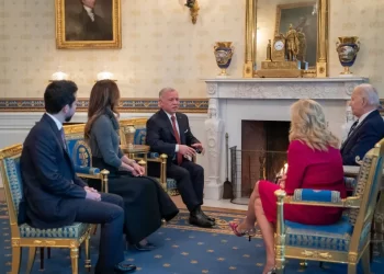 La reine Rania de retour encore à la Maison Blanche