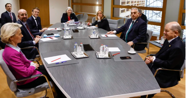 Les dirigeants de l'UE en quête d’un compromis sur l’Ukraine 2 - Le Progrès Egyptien Les dirigeants de l'UE en quête d’un compromis sur l’Ukraine 1 - Le Progrès Egyptien