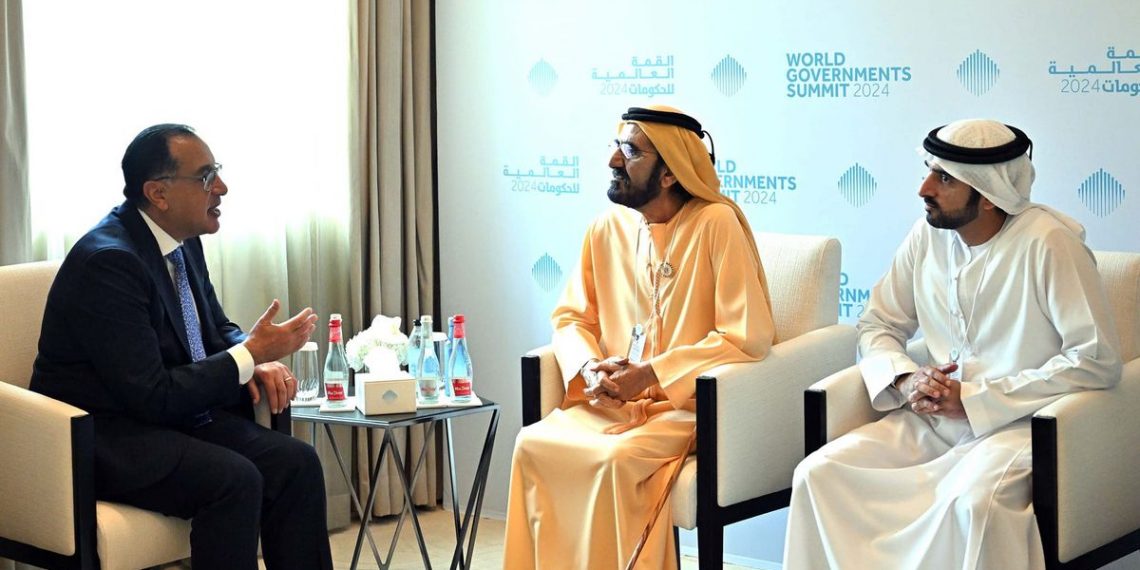 Sommet des Gouvernements 2024 : Le gouverneur de Dubaï accueille le Dr Moustafa Madbouli 1 - Le Progrès Egyptien