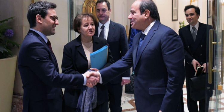 Al-Sissi et Séjourné réaffirment le rejet catégorique de tout déplacement des Palestiniens 1 - Le Progrès Egyptien