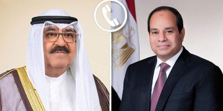 Al-Sissi adresse ses voeux à l'émir du Koweït à l'occasion du Ramadan 1 - Le Progrès Egyptien